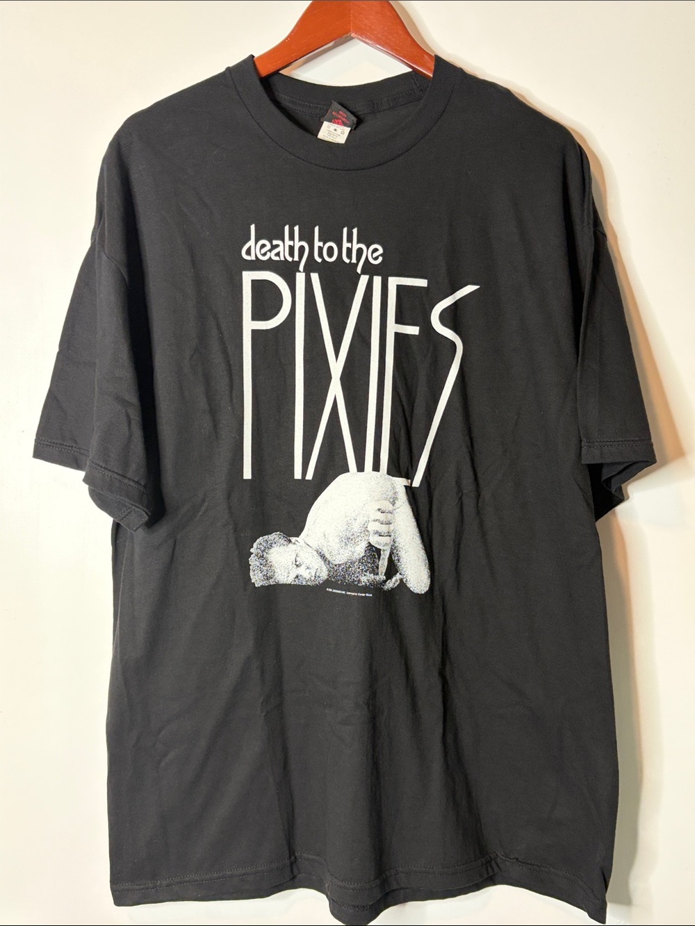 Cinderblock Pixies "Death to the Pixies" Black Graphic Tee size XL